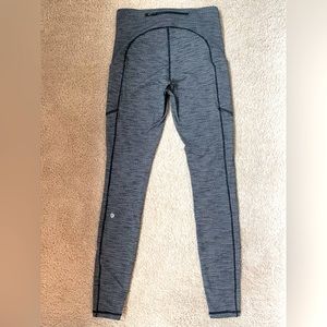 Lululemon Wunder Train w/ pockets Size 6 28”